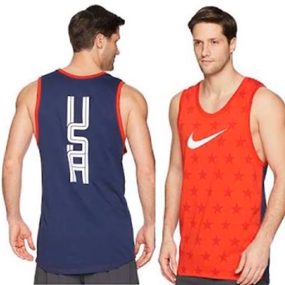 Nike Other - NIKE Dri-Fit, Athletic Cut, USA Team Tank